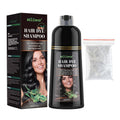 500ml Instant Black Dye Shampoo Black Coffee Color Hair Coloring Natural Herbal Ginseng Hair Repair Shampoo Hair Dyed Care