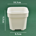 High Quality Thicken Flower Pots Succulents Plant Square Flowerpots Nursery Grow Container Cactus Pot & Planter Garden Supplies