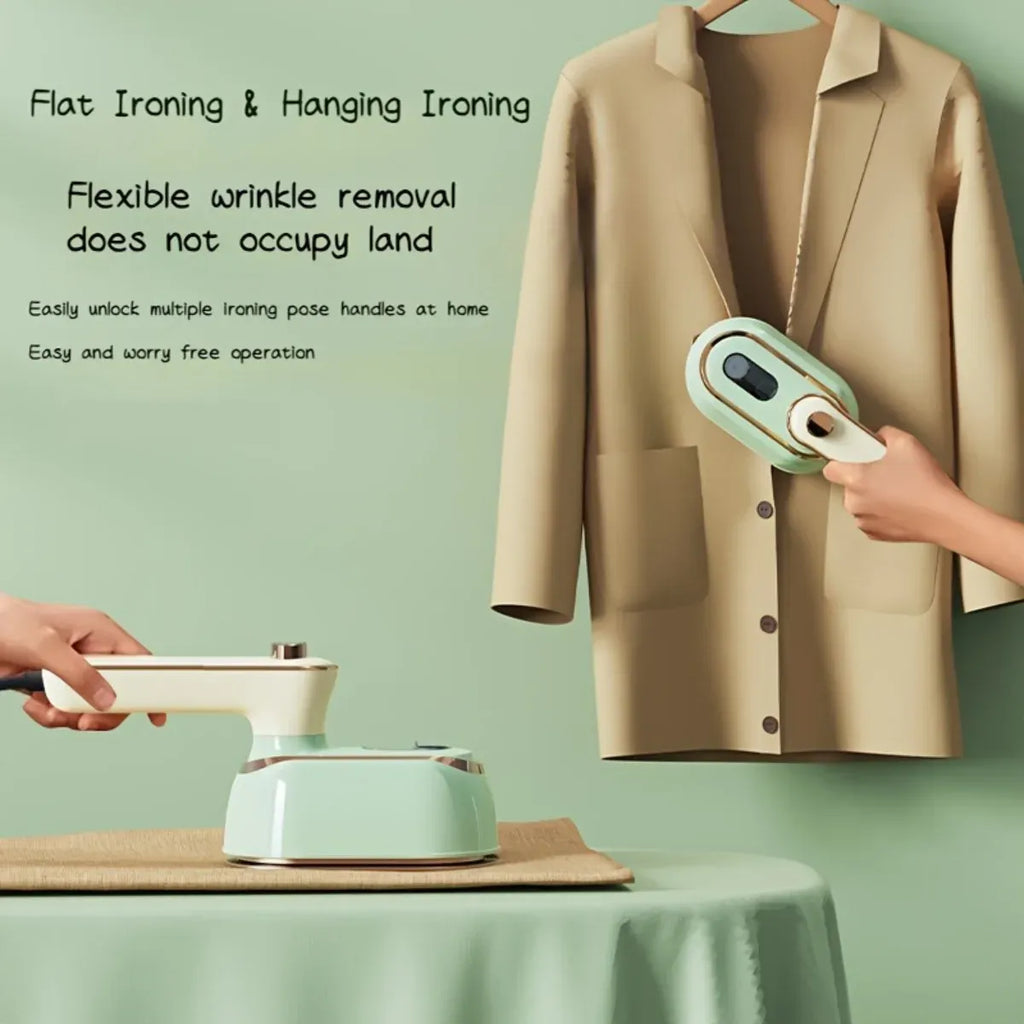 Tidesmit 1000W Travel Steamer Iron with 70ml Water Tank