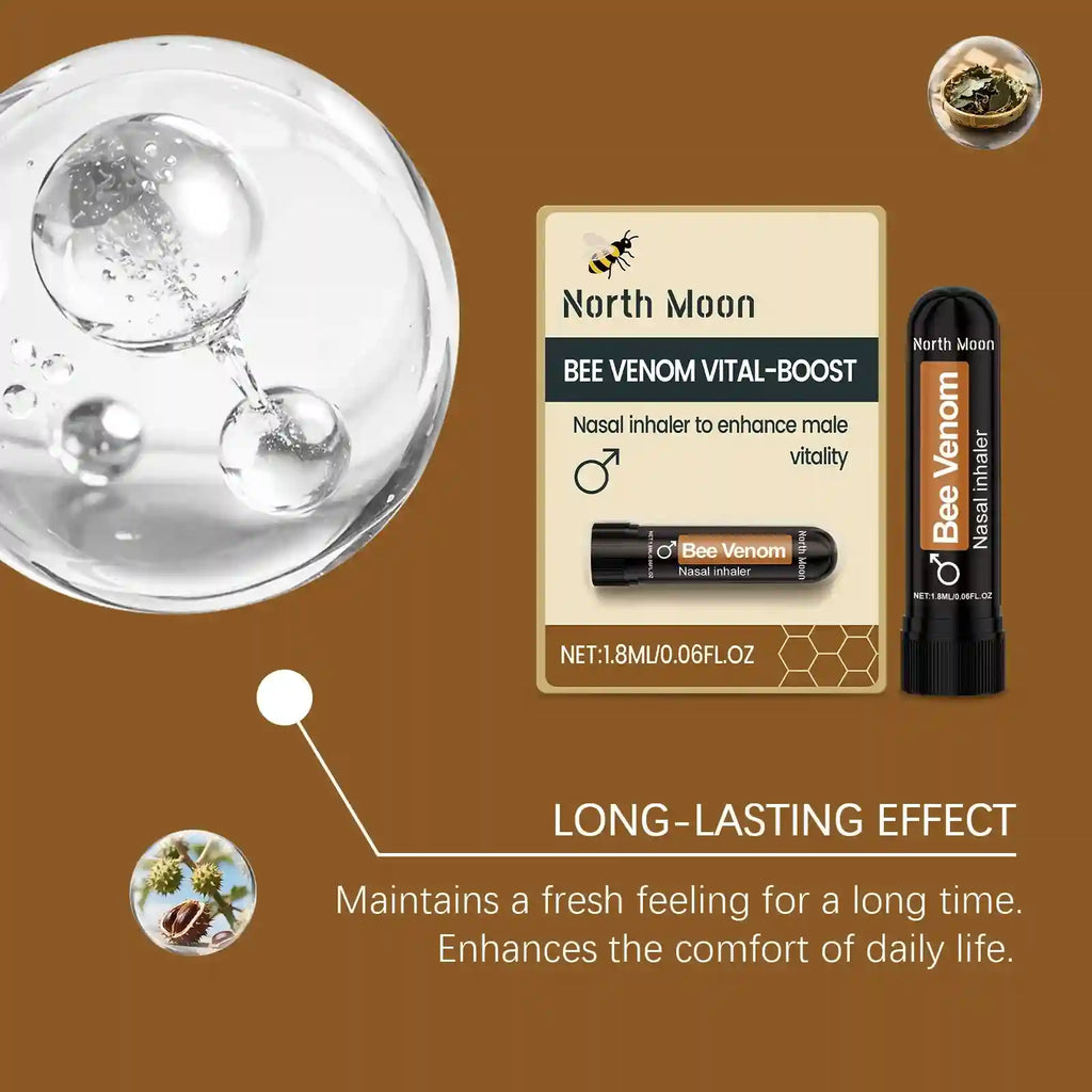 Nasal Inhaler Stick for Daily Lip Care | Nourishing Moisture - 1PC Lip Care Tidesmit