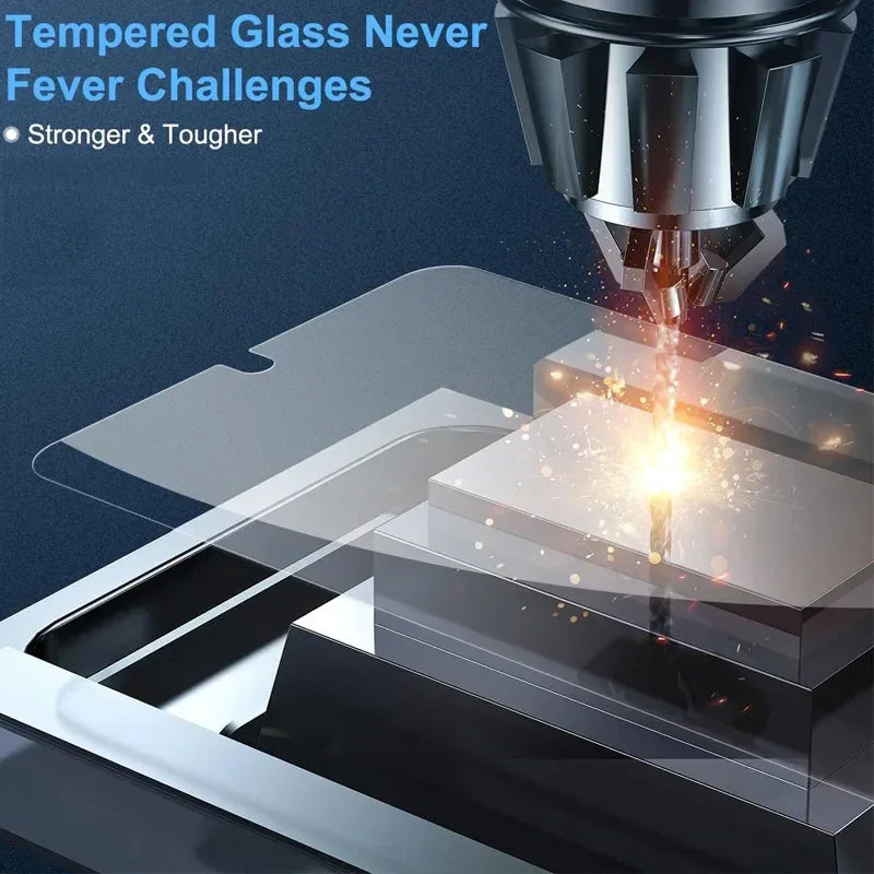 Samsung Galaxy S24 Ultra Tempered Glass Screen Protector 5Pcs Bundle Tidesmit