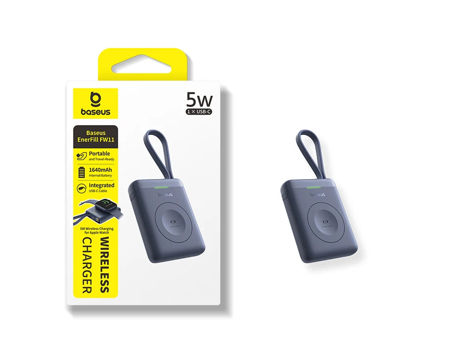 Magnetic Apple Watch Charger | Fast USB-C Cable | Qi Certified Tidesmit