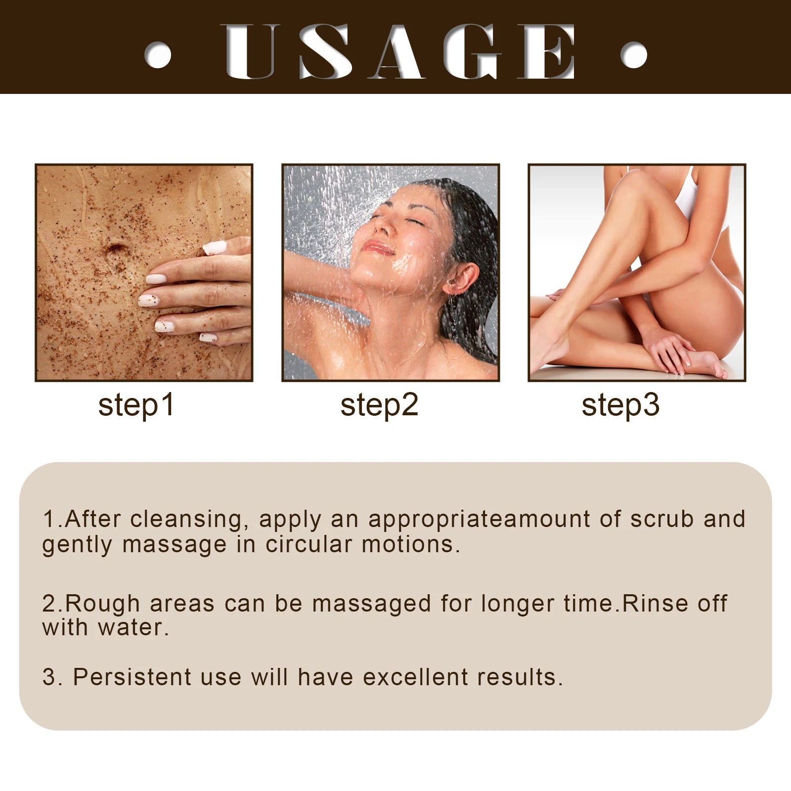 Coffee Body Scrub for Smooth Skin - Salon-Quality Natural Exfoliation (2pcs) Scrubs Treatments Tidesmit