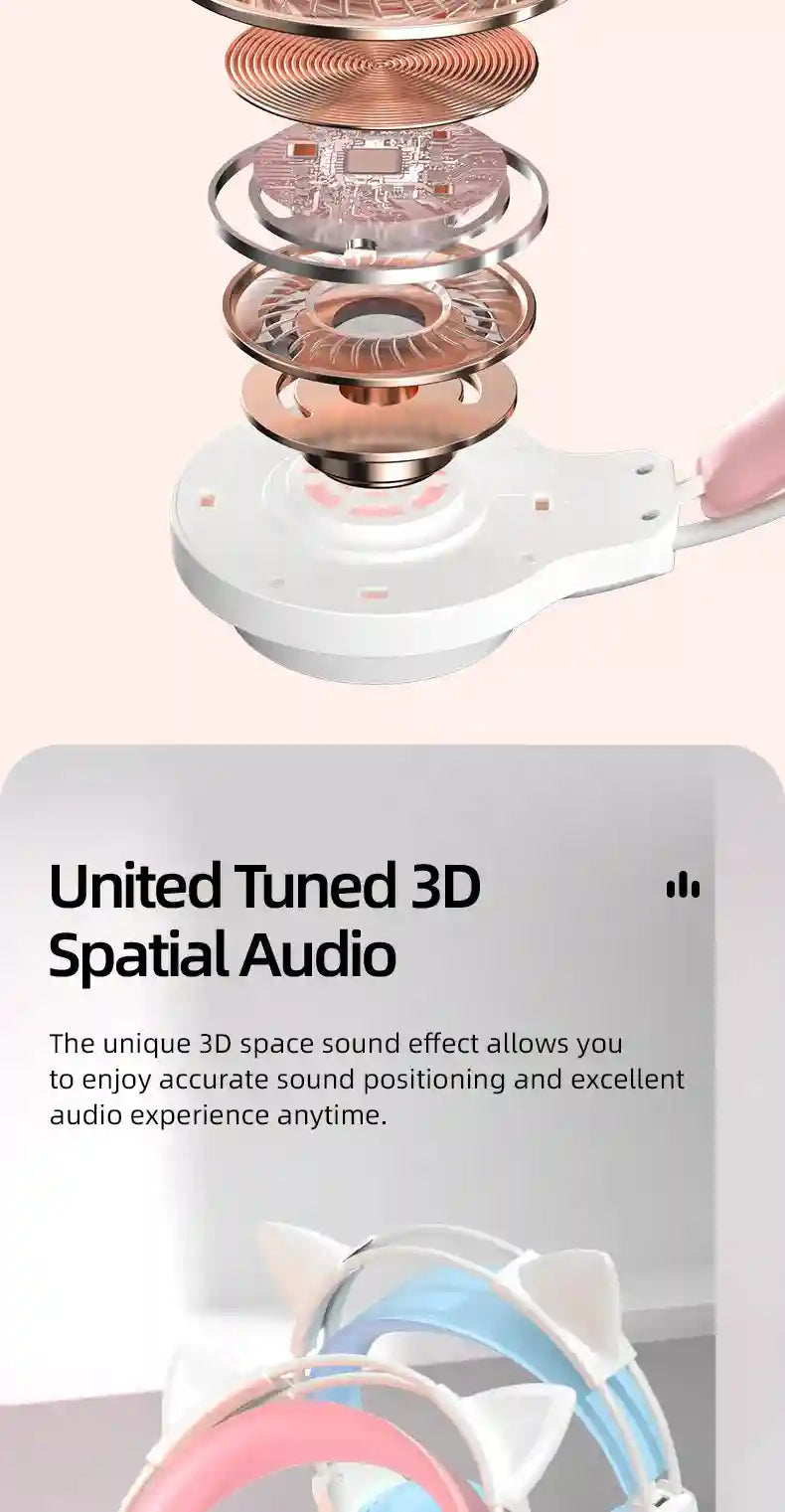 Wired Gaming Headphones: Noise-Canceling Over-Ear Audio - SY-G35 Series Tidesmit