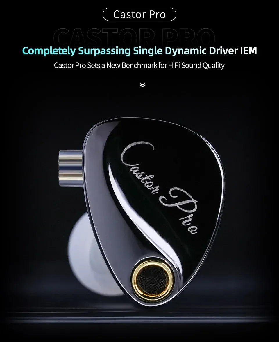Tidesmit Dual Dynamic Driver Hi-Fi Wired In-Ear Monitors Tidesmit
