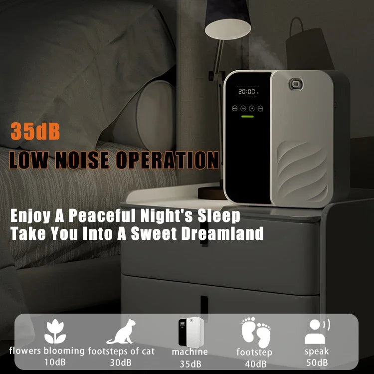 Aroma Diffuser Waterless Diffuser 1000m³ Electric Scent Machine Smell Perfume Essential Oils Air Freshener essential oil machine