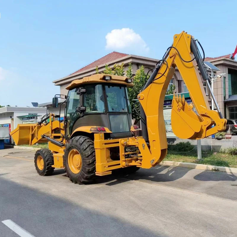 Customized Factory Direct Sales Backhoe Excavator Front End Loader 4x4 1.6 Ton 2.5 Ton Backhoe Loader