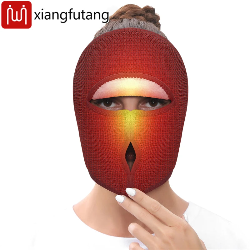 Heated Face Mask for Facial Relief and Circulation | Tidesmit Relaxation Treatment Tidesmit