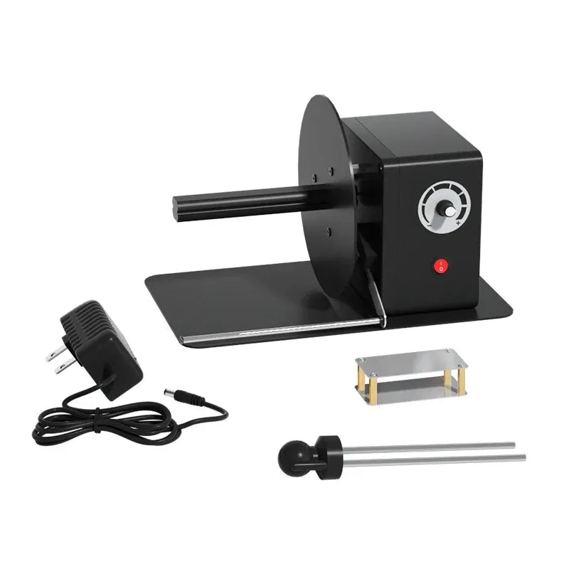 Stepless Speed Adjustable Label Rewinder Auto-sensing Barcode Label Dispenser for Industrial and Office Label Rewinding Projects