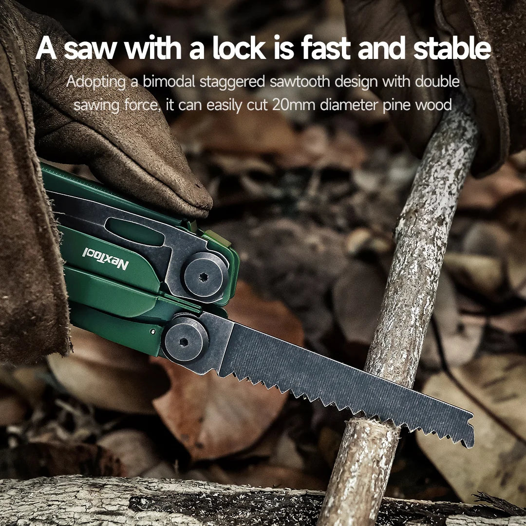 NexTool Flagship Pro 16-in-1 Multi-tool Pliers EDC Folding Knife Camping Gear Outdoor Survival Kit Portable Tool Set