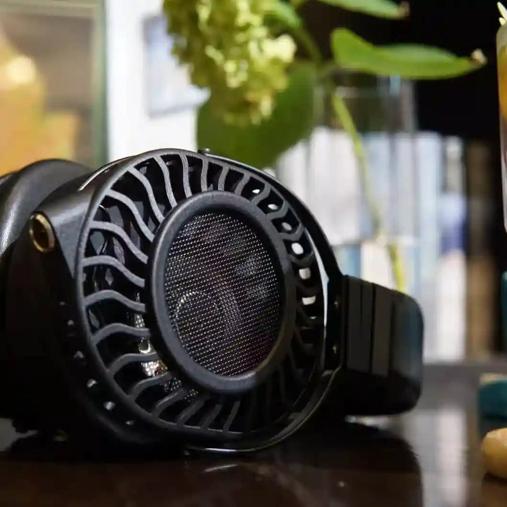 Open-Back Hi-Fi Headphones | Clear Dynamic Driver Audiophile Over-Ear Clear Tidesmit