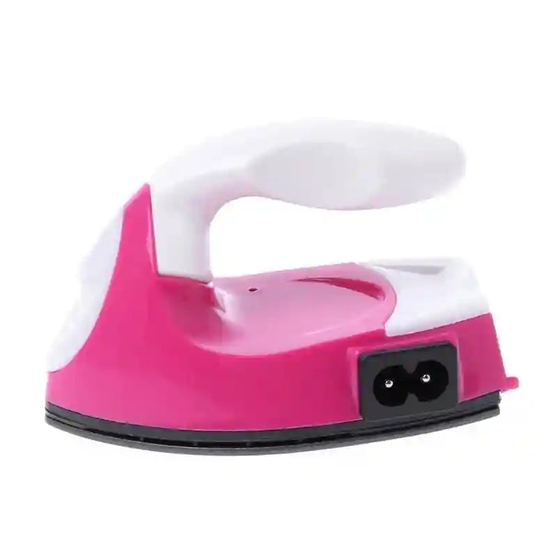 Tidesmit iron for heat transfer vinyl on T-shirts, shoes, bags, and hats, showing side view and precision tip details.