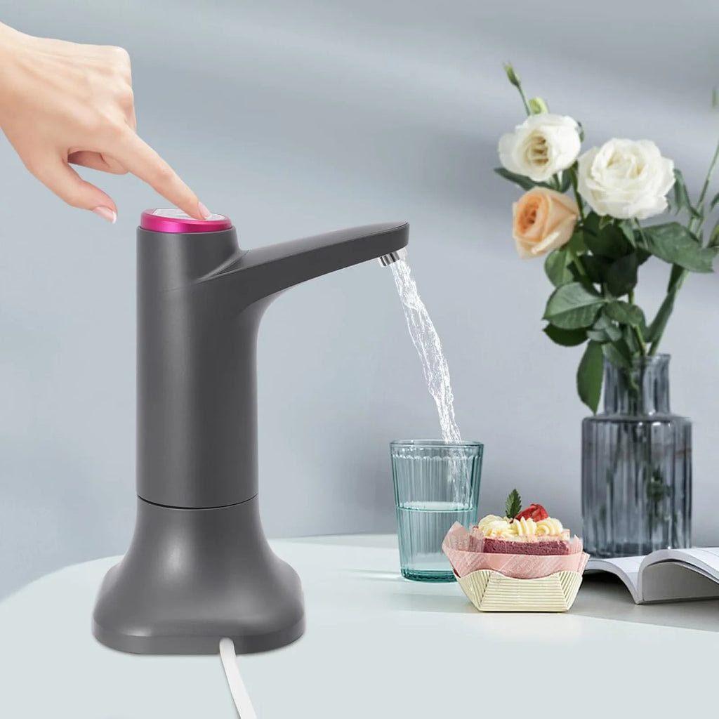 Water Pump, Water Bottle Pump, Camping Tap with Pump, Battery Water Pump, USB Battery 1200 MAh