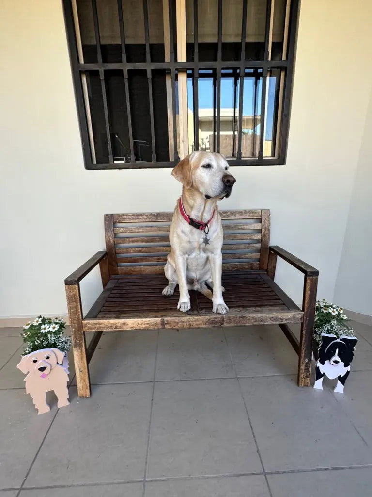 Cute Animal DIY Flower Planter PVC Pet Dog Potted Garden Yard Decoration Plant Container Holder Decor Garden Flower Pots  Orname