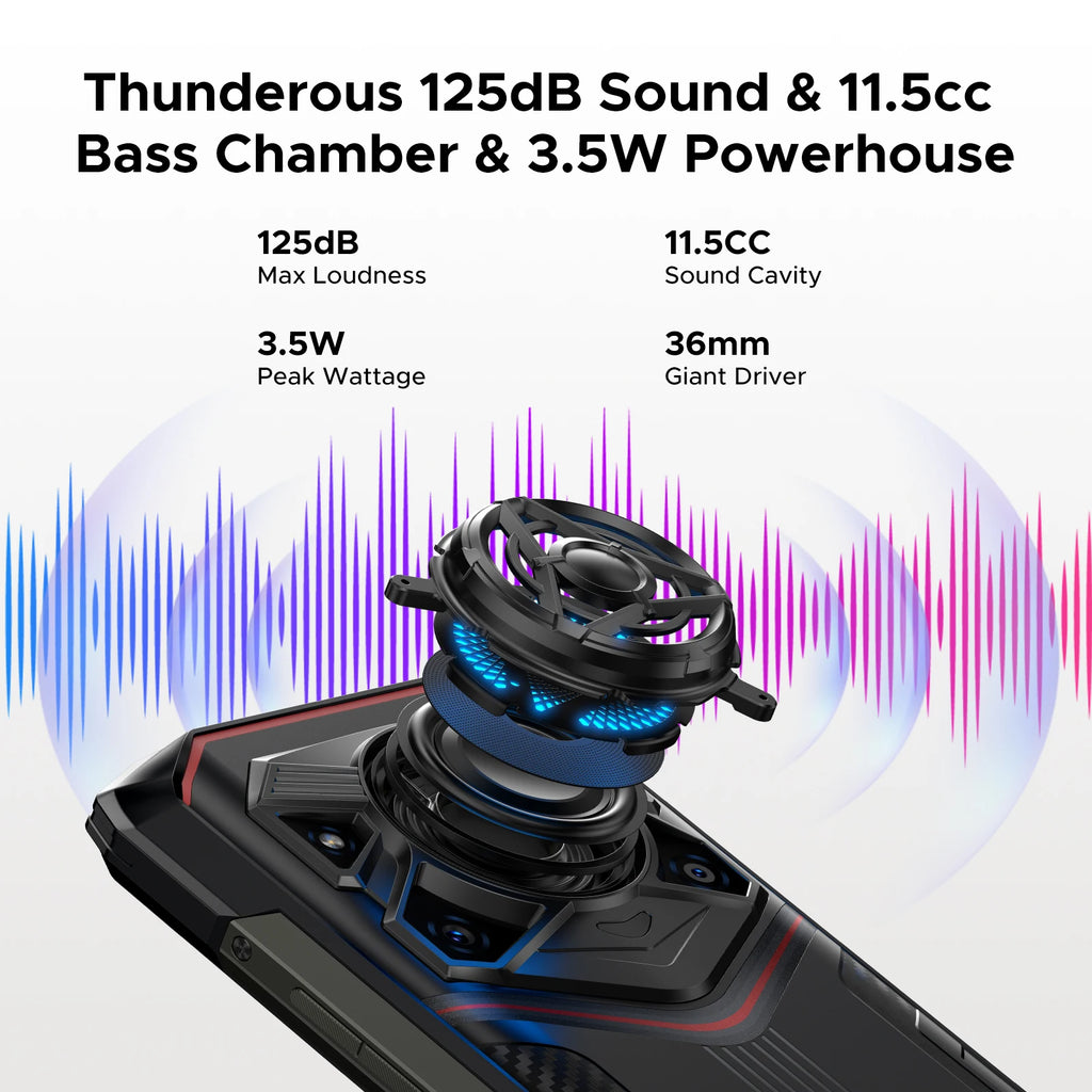 DOOGEE 5G Smartphone, 10300mAh Battery, 6.6 Inch Display AE Tidesmit