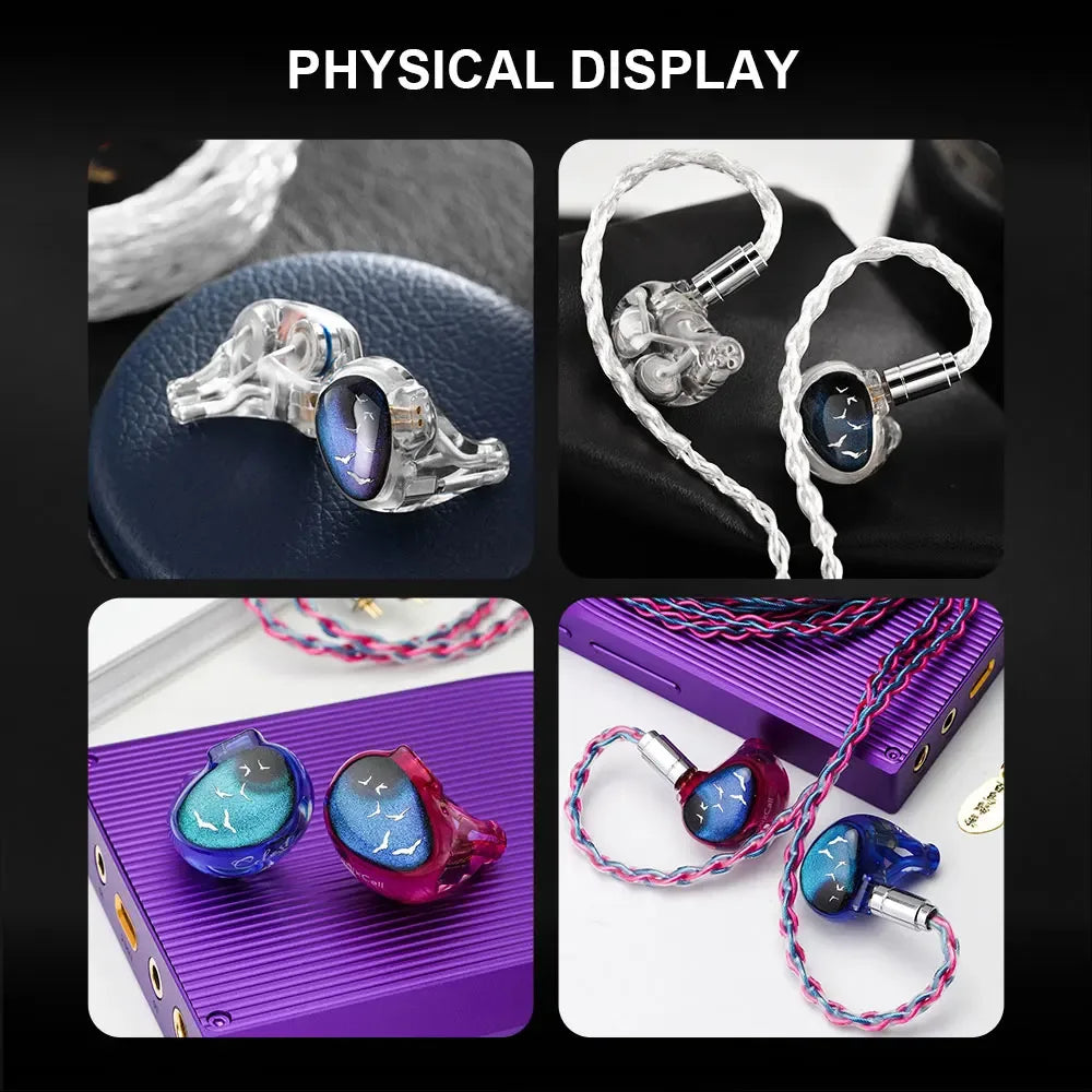 Celest Phoenixcall 5 Hybrid Driver In-Ear Monitors | Tidesmit Tidesmit
