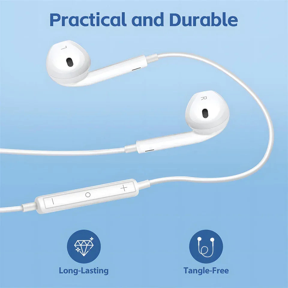 Wired In-Ear Headphones for Xiaomi, Samsung, Android by Tidesmit Tidesmit