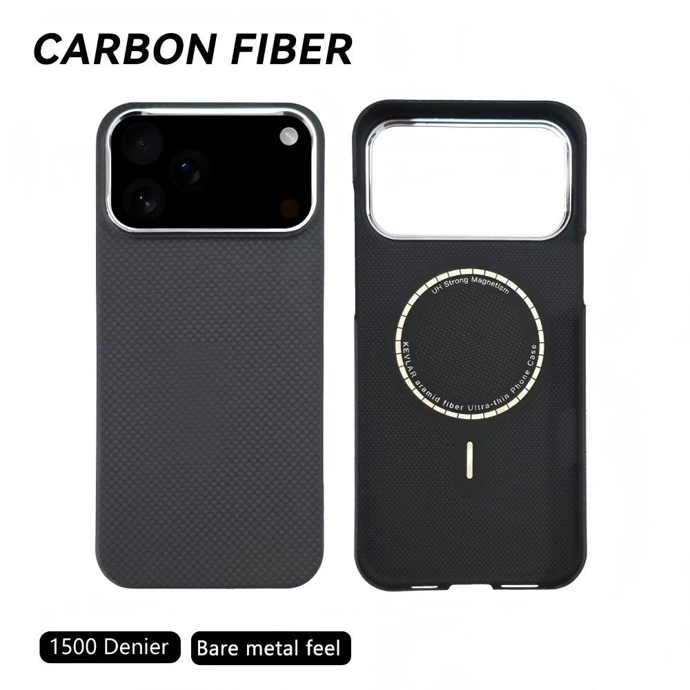 iPhone 17 Pro Max Kevlar Case - Ultra-Thin Aramid Fiber Slim Fit Tidesmit
