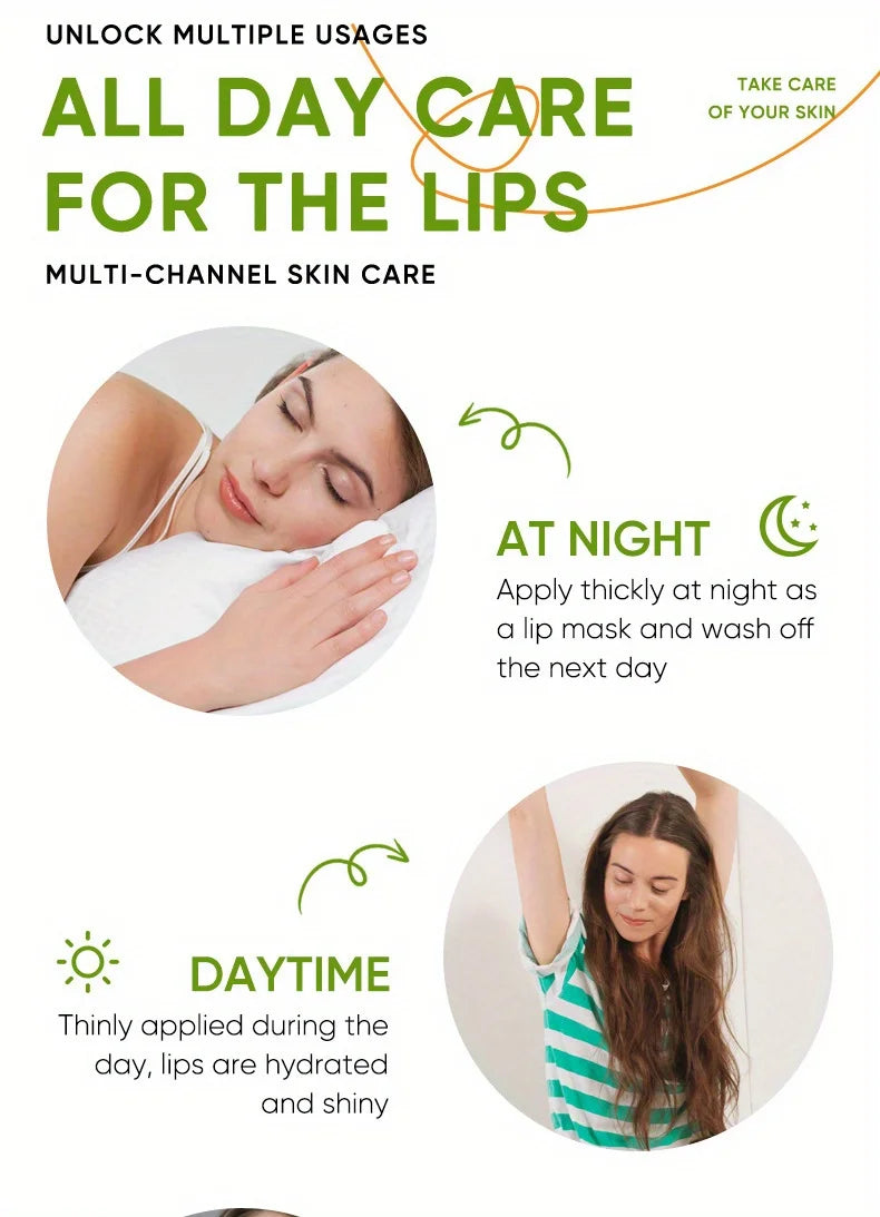 Aloe Vera Lip Balm for Hydrating Dry Lips - Cruelty-Free Lip Care Set Lip Care Tidesmit