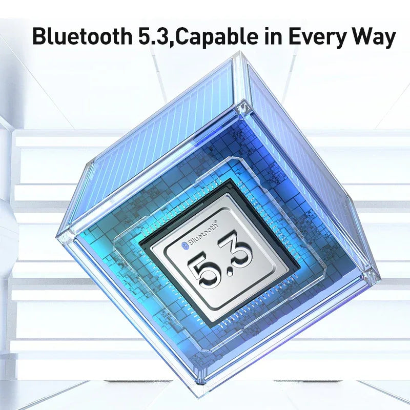 Baseus Bowie M2s ANC Earphone Bluetooth 5.3 Hybrid -48dB Noise Cancellation Wireless Headphone Support 3D Spatial Audio Earbuds Tidesmit