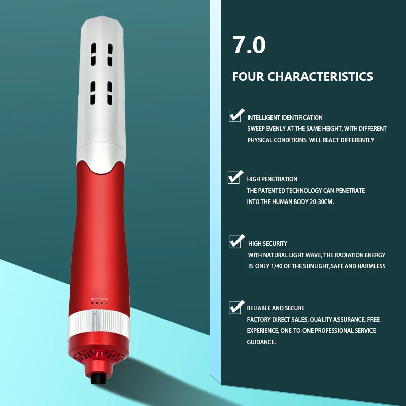 Terahertz Therapy Blower 7.0 Plus | EU Plug Home Wellness Tool Relaxation Treatment Tidesmit