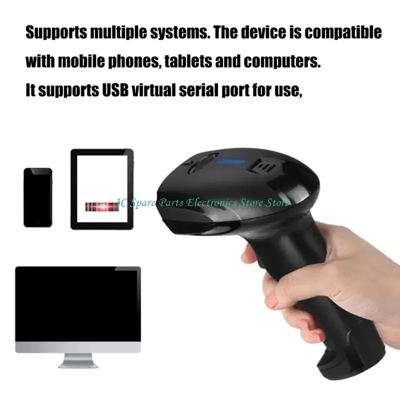 SZ Corded Barcode Scanner Code Reader Handheld Barcode Reader Support Logistic