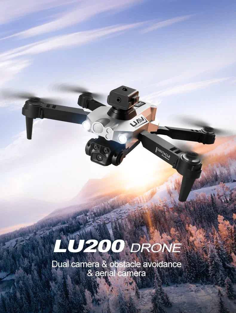 8K GPS Drone with Triple Camera - Obstacle Avoidance & Foldable Design Tidesmit