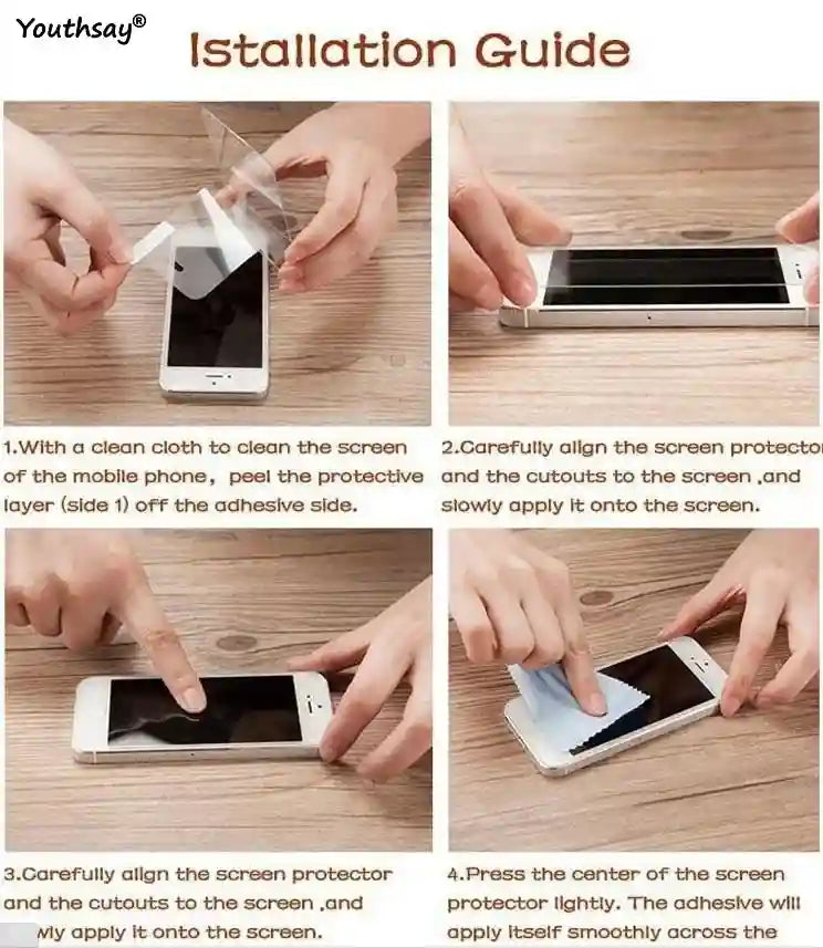 Poco C85 Screen Protector: 9H Tempered Glass & Lens Film Kit AE Tidesmit