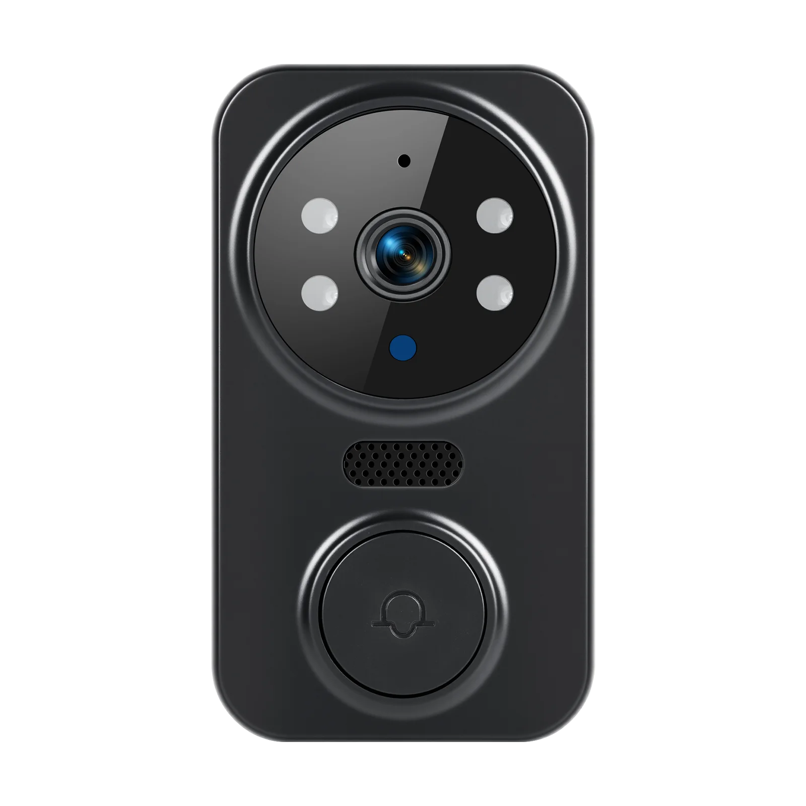 Podofo 4.3" Monitor Wireless Doorbell Camera Infrared Night Vision Door Ring Intercom Video Two-Way Audio Visual Doorbell Monit