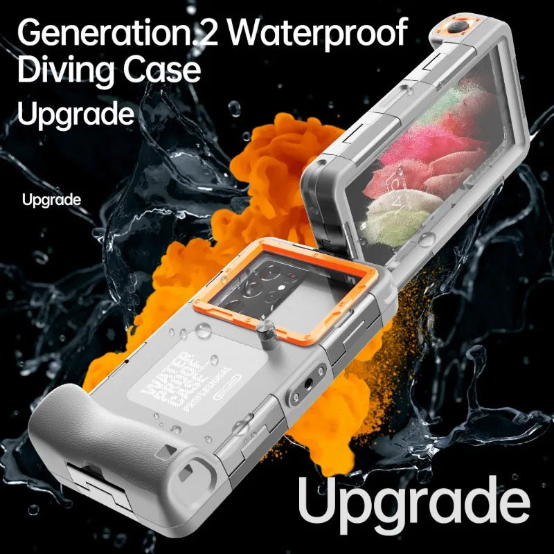 Waterproof Snorkeling Phone Case for iPhone - 15m Depth Protection Tidesmit