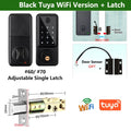 Waterproof Smart Deadbolt Locks for Home Alexa Wifi Bluetooth TTlock App Biometric Fingerprint Digital Keypad Entry Door Lock