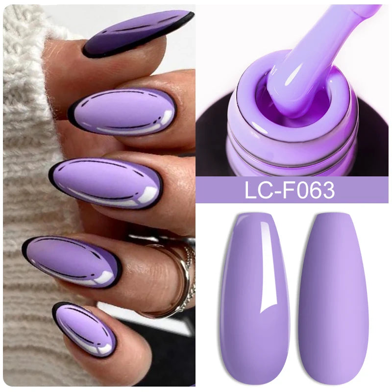 Extension Gel Nail Polish Jelly Soak Off Kit for Permanent Makeup Artists Permanent Makeup Machines LC-F063 Tidesmit