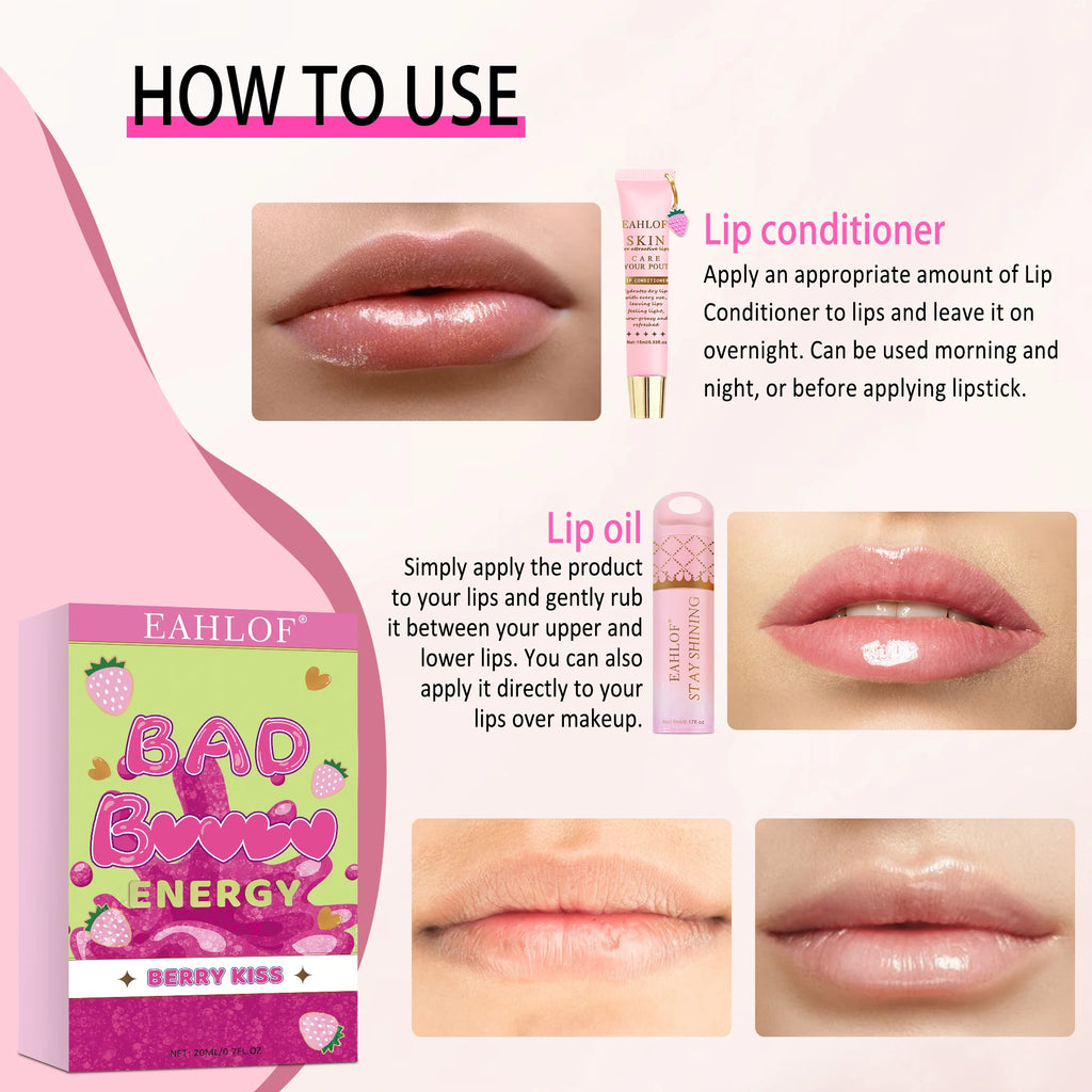 Moisturizing Lip Balm Mask - Intensive 15ml Treatment for Dry Lips Lip Care Tidesmit