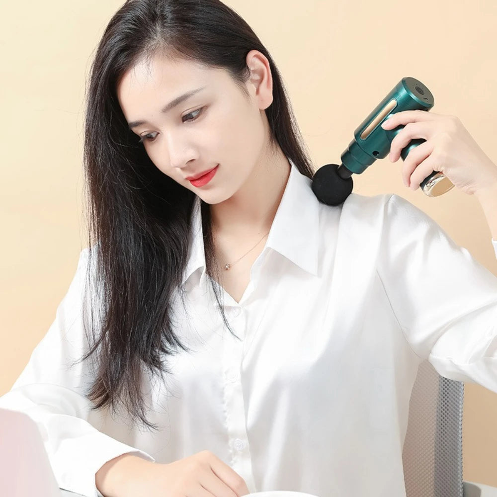Fascia Gun for Deep Tissue Muscle Recovery | Rechargeable Massager Fascia Gun Tidesmit