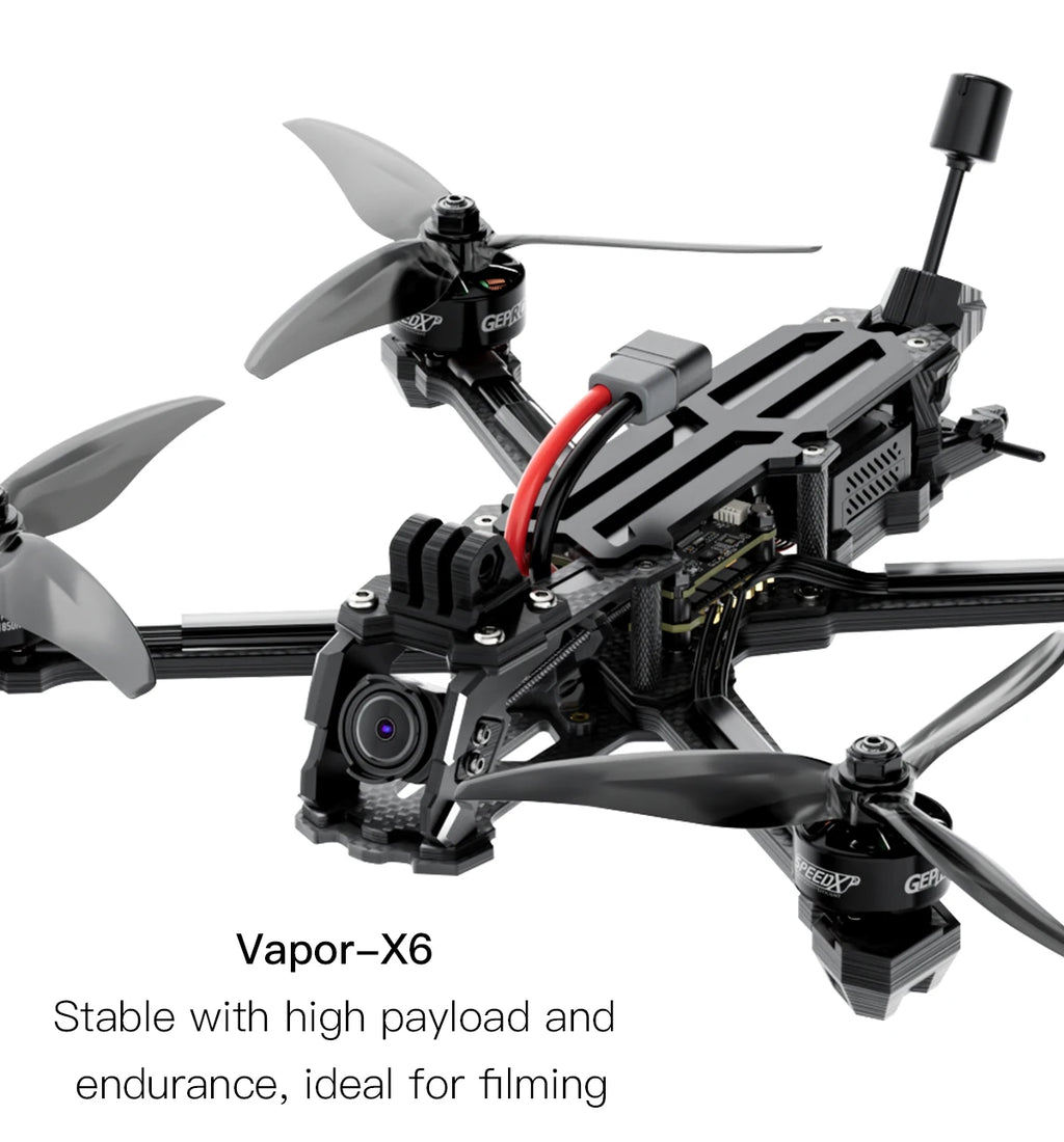 FPV Freestyle Drone Vapor-D6 with F722 FC and 1.6W VTX | Tidesmit Tidesmit