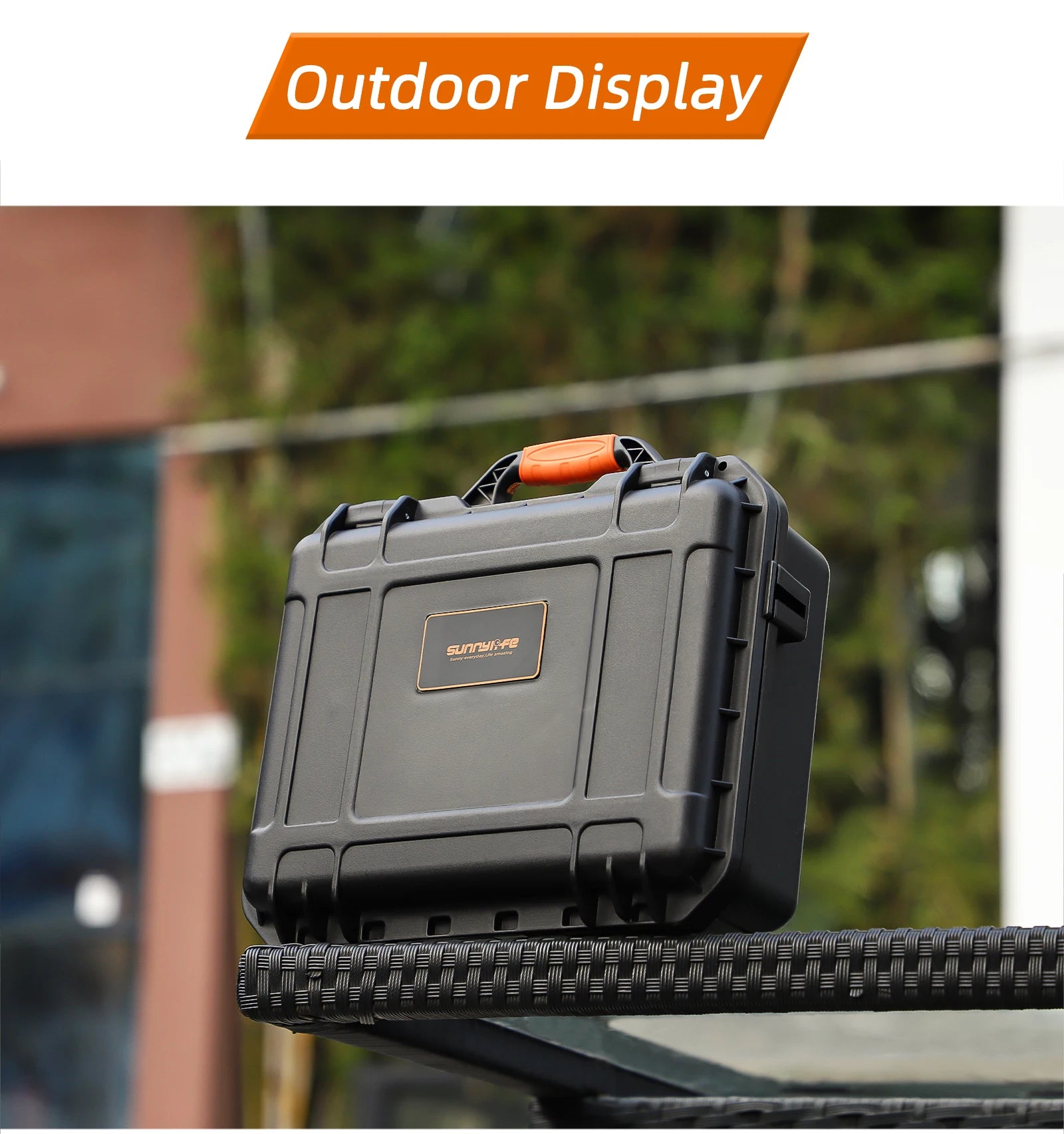 DJI Mini 5 Pro Carrying Case - Waterproof Hard Shell Black Tidesmit