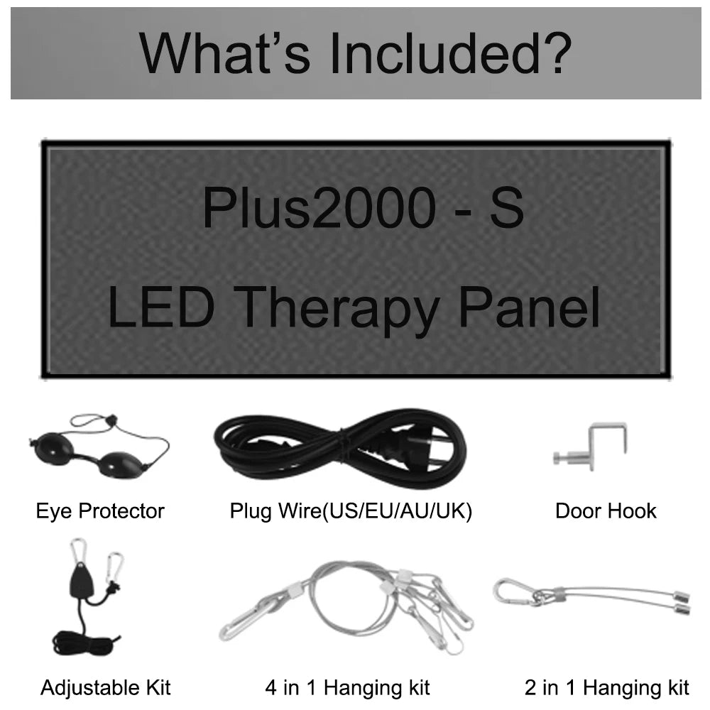 Newest 300W 500W 900W 1500W 2000W 630nm 660nm LED Red Light Therapy 810nm 830nm 850nm NIR Therapy Light for full body, grow lamp