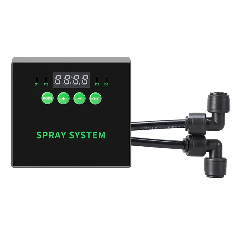 Water Plant Aquarium Rainforest Fish Tank Plant Timing Sprayer Reptile Humidification Intelligent Sprayer System Kit EU