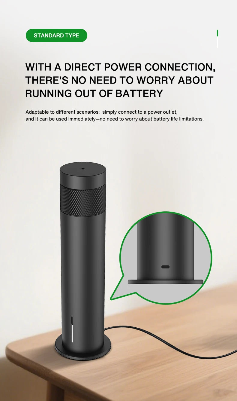 NAMASTE 200m³ Smart Electric Smell Distributor Fragrance Diffuser Waterless Scent Diffuser Essential Oil Diffuser Large Room
