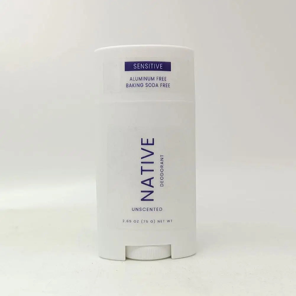Tidesmit Native Sensitive Deodorant with Ocean Wooden scent providing 72-hour natural odor protection.