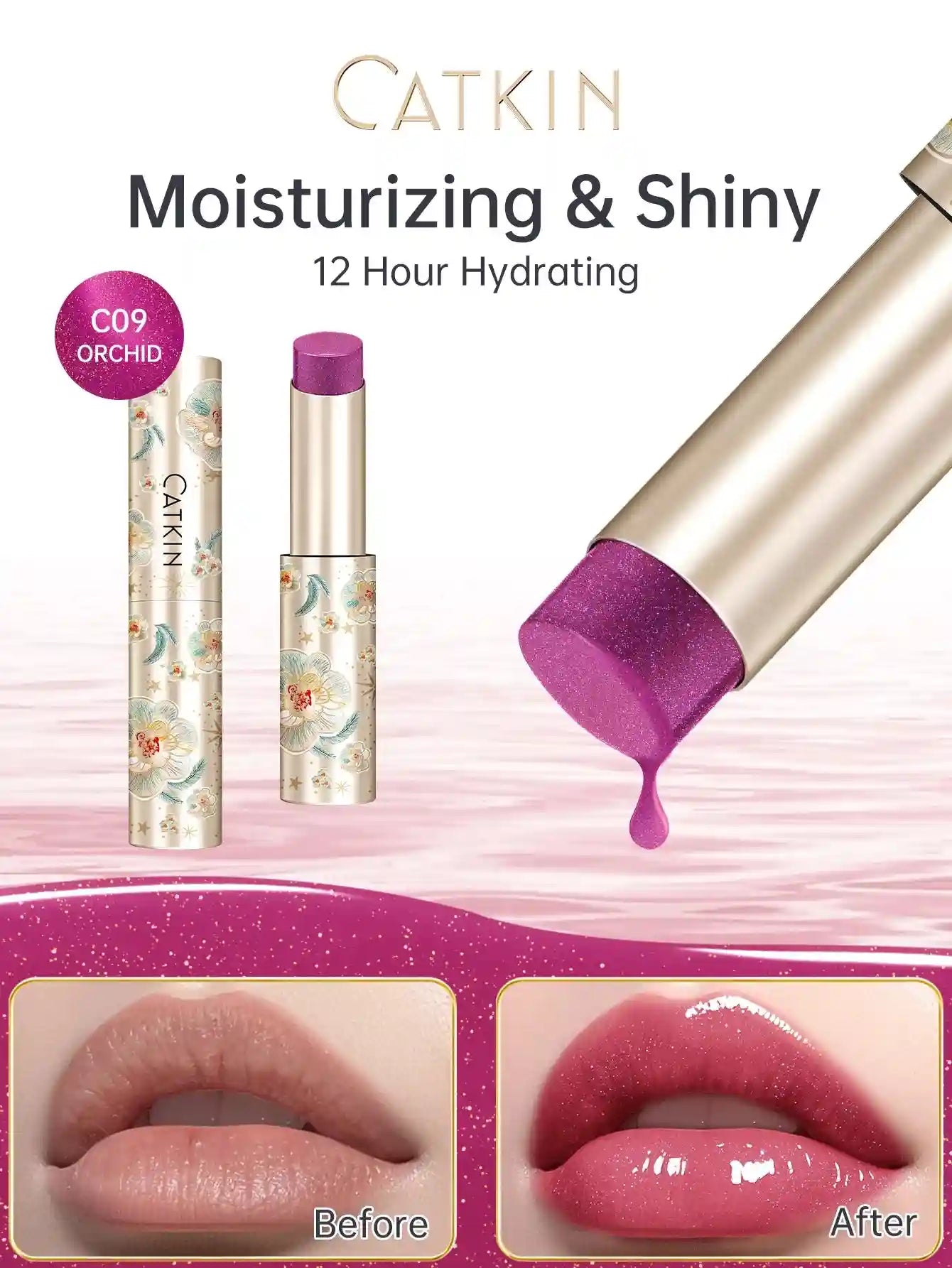 Moisturizing Tinted Lip Balm - Hydrating Lip Care with 6 Vibrant Shades Lip Care Tidesmit