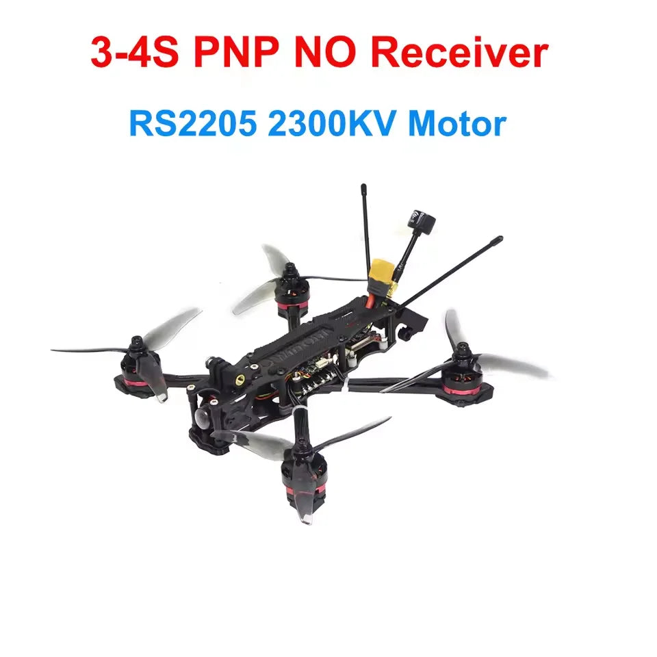 FPV Racing Drone 220mm RTF 4S Brushless Quadcopter Kit 3-4S PNP NO Receiver Tidesmit
