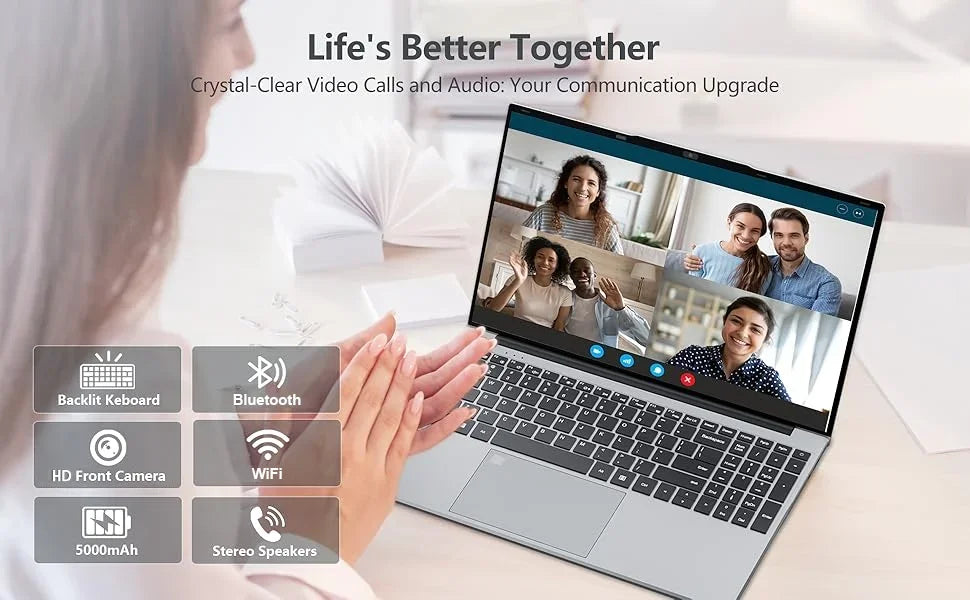 2026 i9 Laptops Windows 11 15.6" Laptop Fingerprint UnIock Intel Core i9-10980HK 16GB RAM 1TB 2TB SSD Office Gaming i9 Notebook