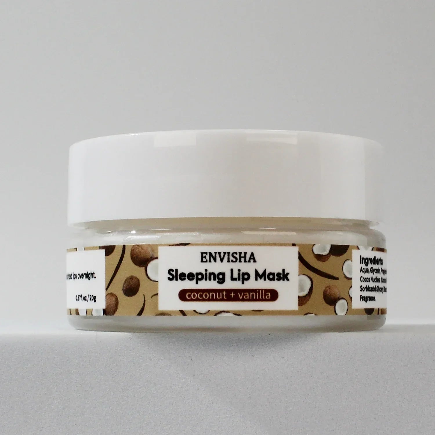 Coconut Lip Sleeping Mask for Deep Hydration - Tidesmit Lip Care Treatment Lip Care Tidesmit