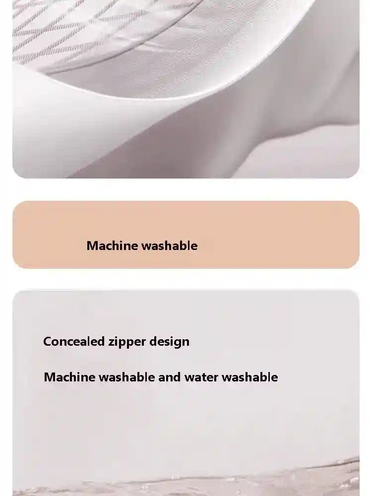 Ergonomic Memory Foam Wedge Pillow for Neck and Leg Pain Relief Massage Cushion Tidesmit