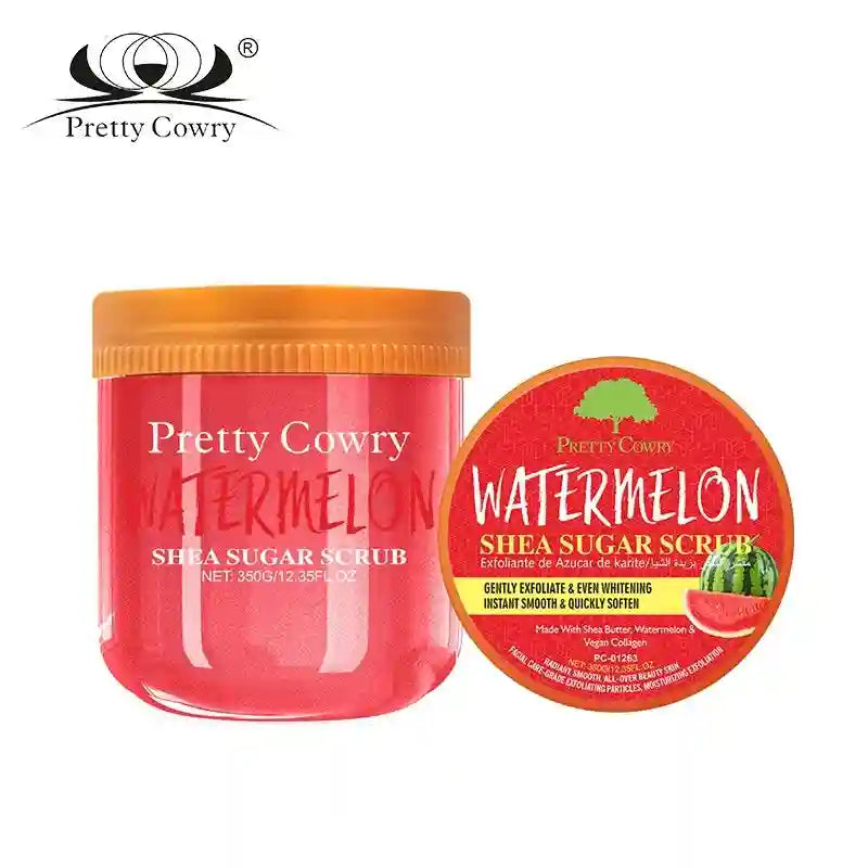 Shea Butter Body Scrub: Exfoliating & Moisturizing Treatment Scrubs Treatments Watermelon China Mainland Tidesmit