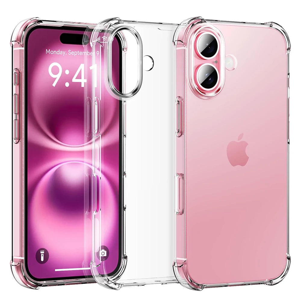 iPhone 16 Pro Max Shockproof Slim Case - Military-Grade Drop Protection Tidesmit