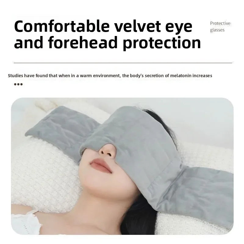 Gravity Weighted Eye Mask for Sleeping Light Blocking Relaxing Sleep Aid for Men and Women Relieve Fatigue Stress Christmas Gift
