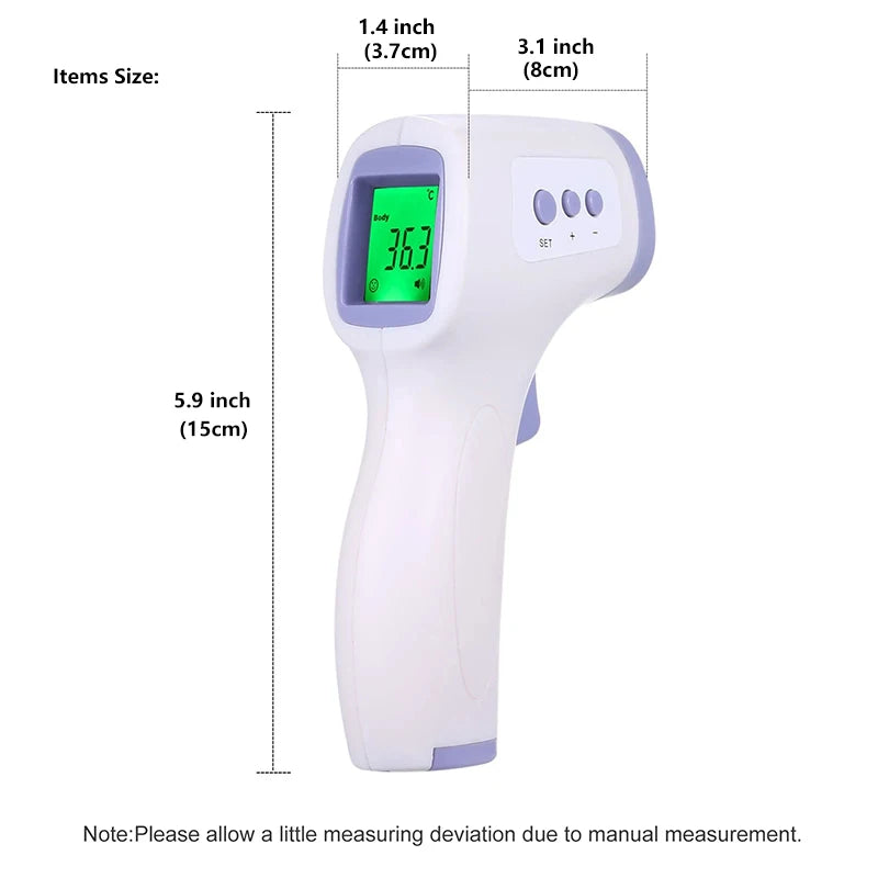 Household Infrared Fever Thermometer Medical Digital LCD Infant Adult Non-contact Laser Body Temperature Ear Thermometer