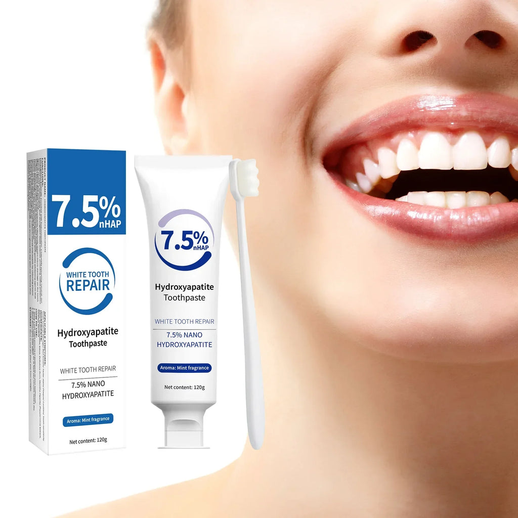 Tidesmit Hydroxyapatite Enamel Repair Toothpaste and Teeth Whitening Pen kit for stain removal and fresh breath